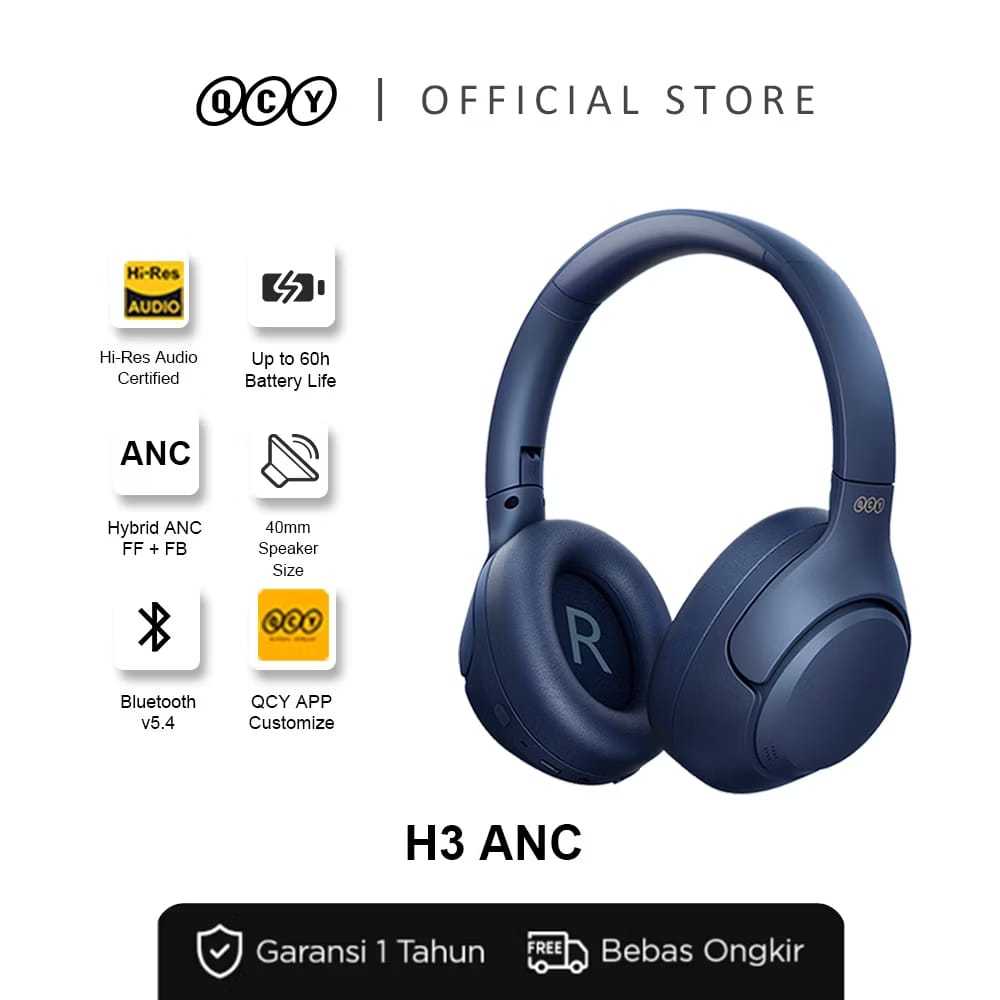 QCY HEADSET WIRELESS H3