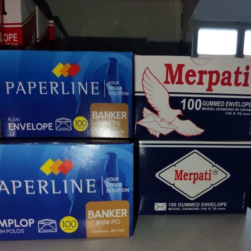 

MERPATI AMPLOP UKURAN 110*70 mm - MERPATI PAPERLINE