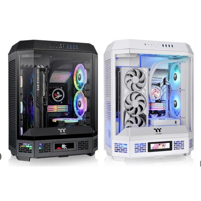 THERMALTAKE THE TOWER 600 PC Gaming Case Casing ATX Mid Tower Chassis