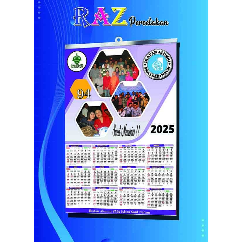 

Kalender Poster 2025