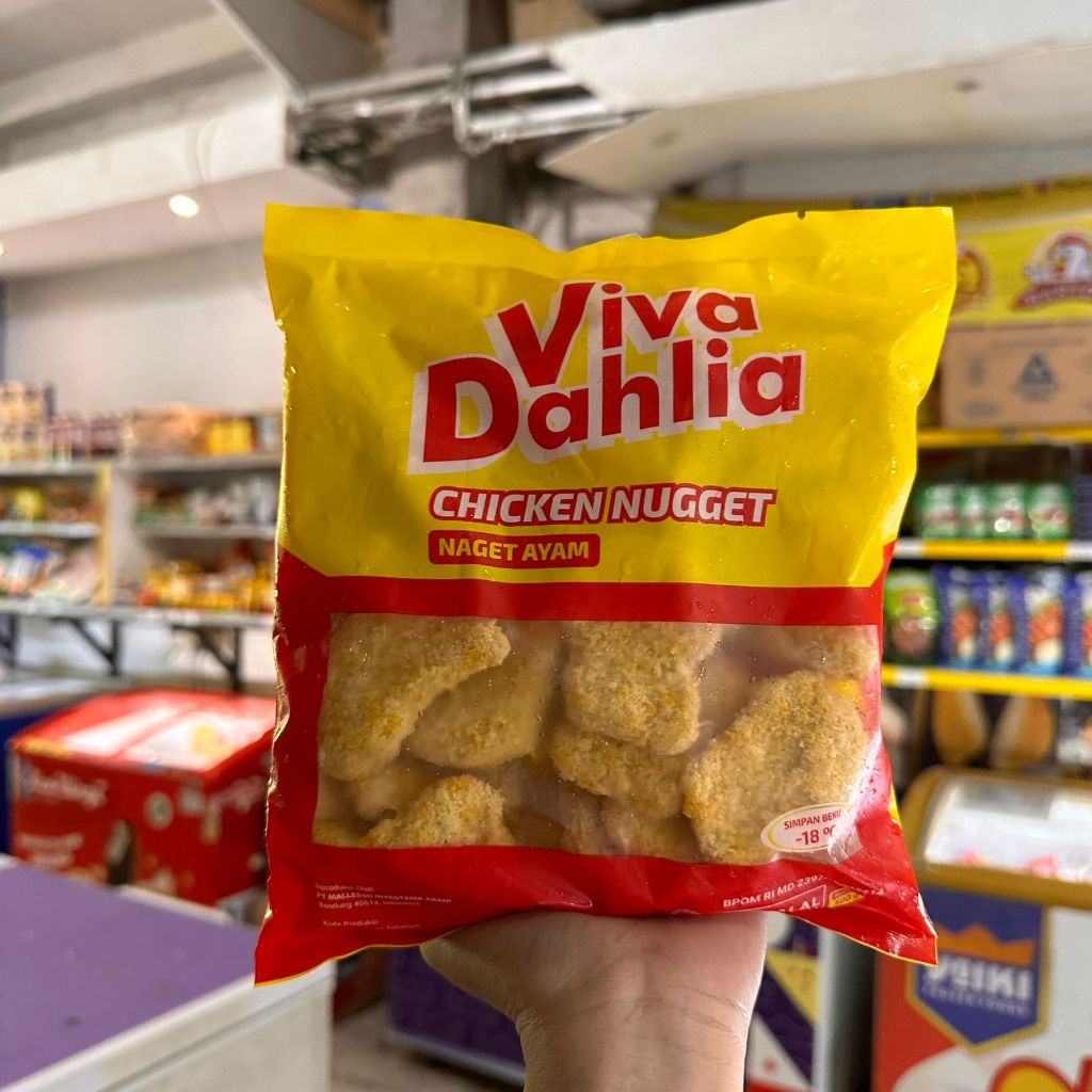 

VIVA DAHLIA nugget chicken nugget premium 500g