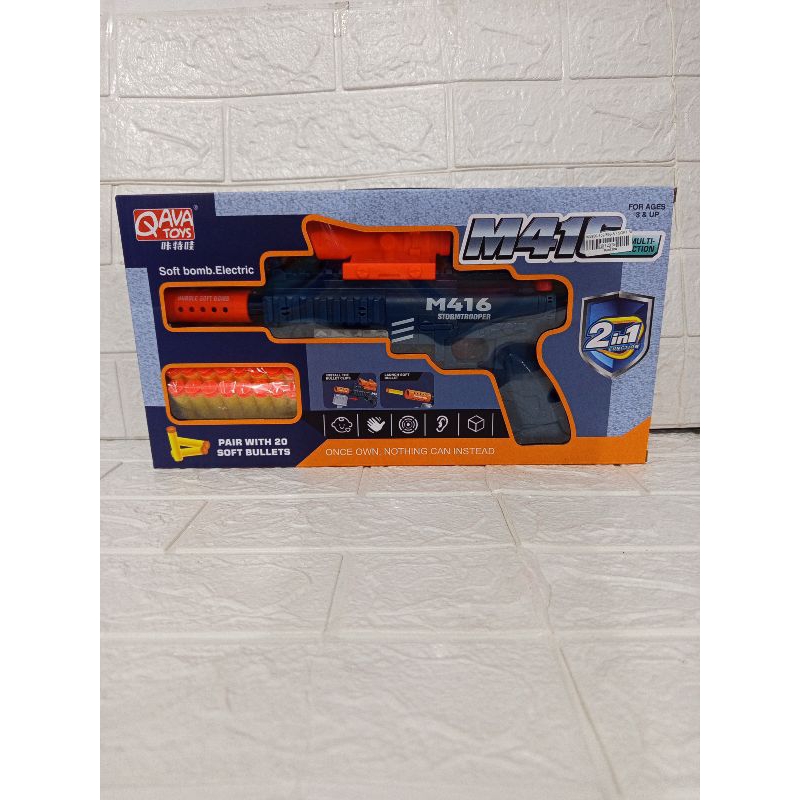 Mainan Tembakan Peluru gabus / GUN BULLET