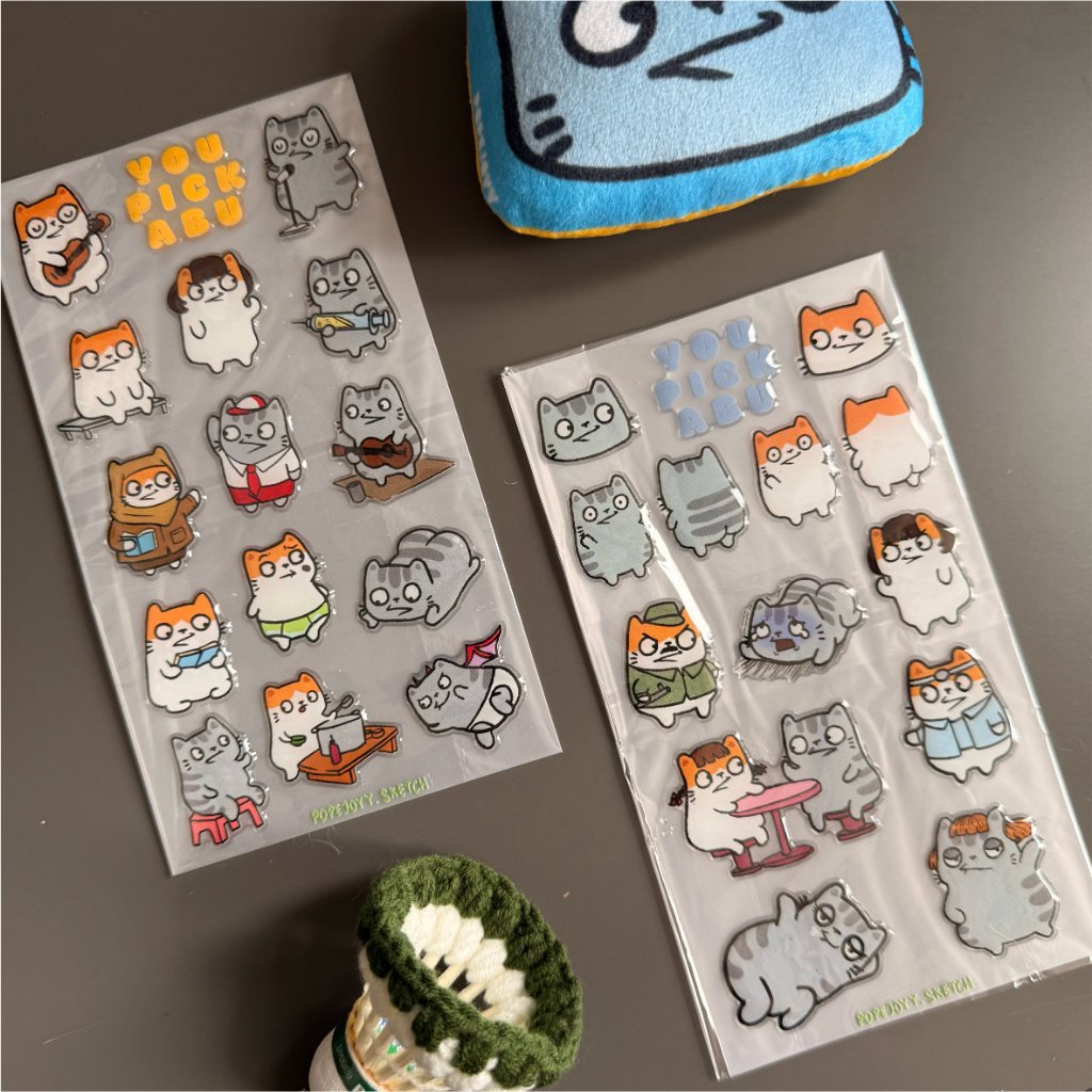 

you pick abu sticker sheet