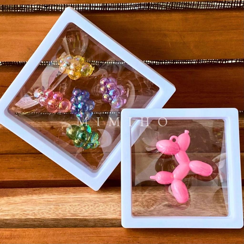 

Kotak Penyimpanan Perhiasan Dengan Plastik Transparan Tahan debu Aesthetic