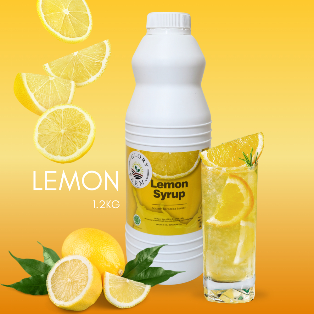 

Gee Zie Sirup Minuman Concentrate Rasa Lemon 1,2kg