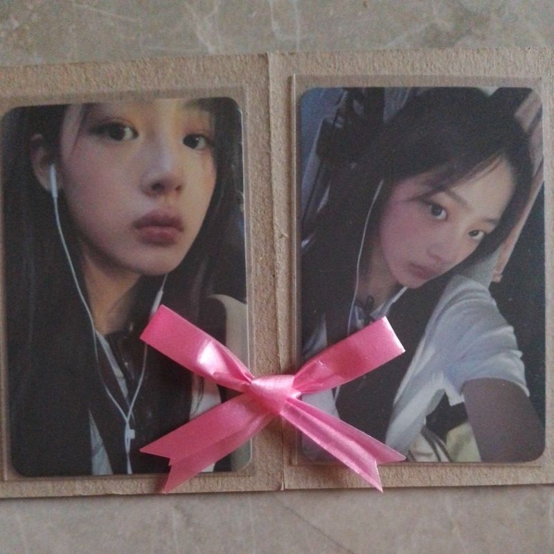 WTS - want to sell photocard minji, Haerin cimol New Jeans