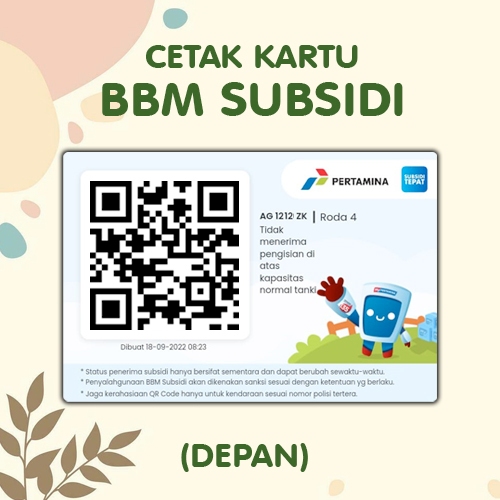 

CETAK PVC BENSIN SOLAR PERTALITE