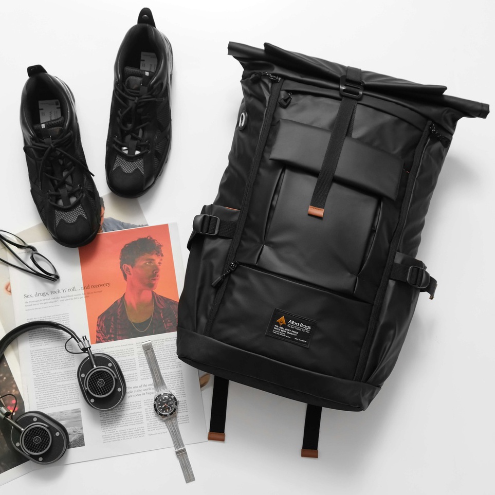 KODE B35R ALBA PROJECT  Backpack Vegas 1  Tas Ransel Pria Waterproof Backpack Vegas Pria Tas Outdoor