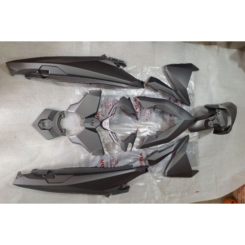 cover body set bodi vario 150 old 2015 - 2017 matte brown