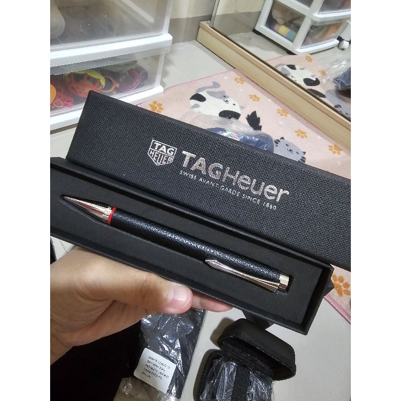 OFFICIAL MERCHANDISE TAG HEUER TAS RANSEL UNIVERSAL CHARGER NOTEBOOK TOPI TOTE BAG PULPEN BOLPOINT O