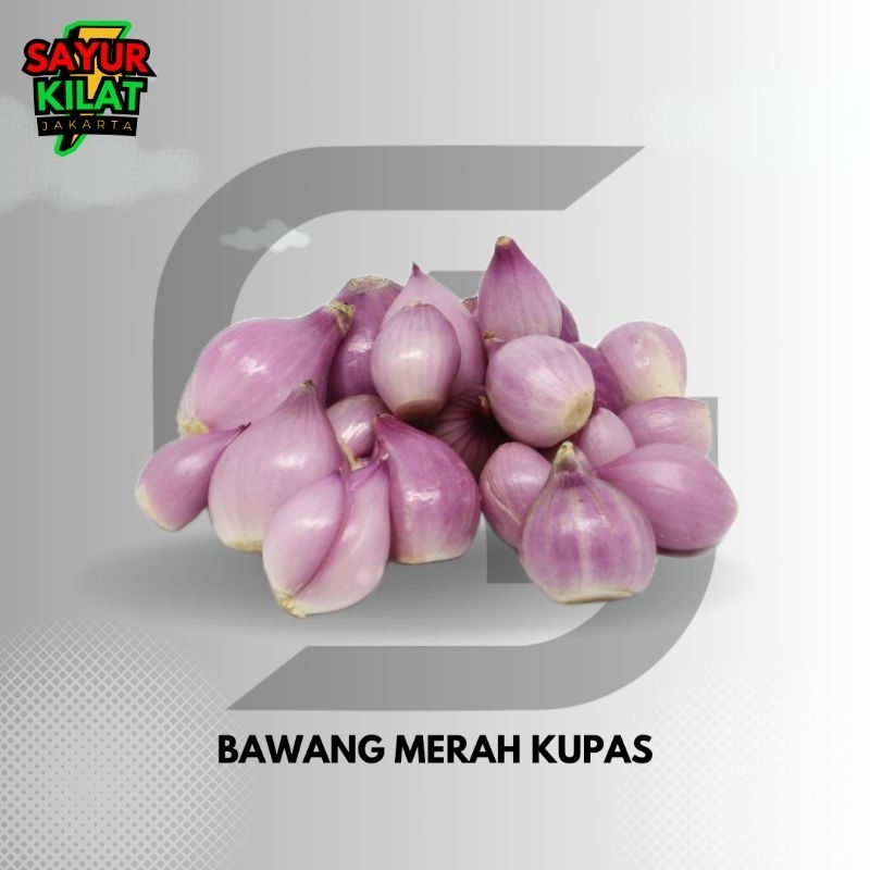 

Bawang Merah Kupas 100gram ( KIRIM INSTAN )