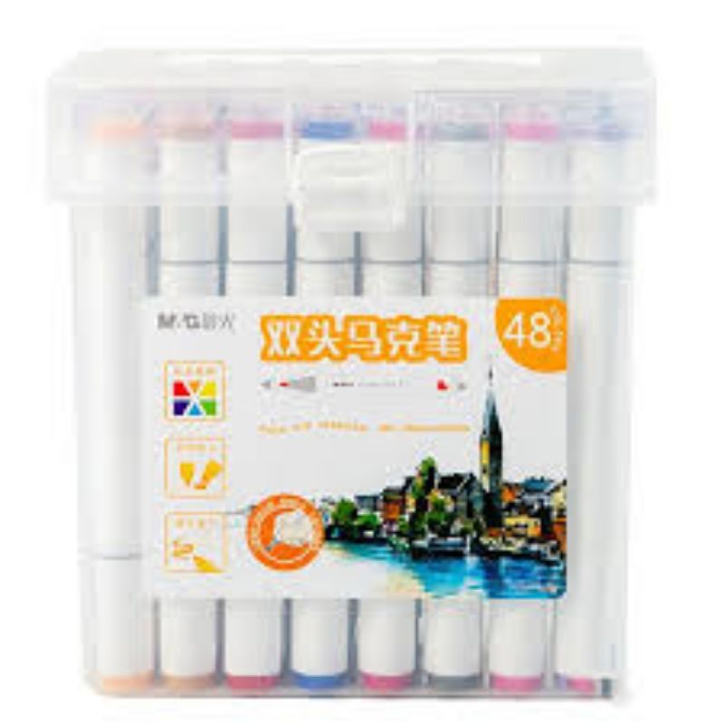 

BSD- Promaxx M&G Double-tip Triangle Art Marker 48