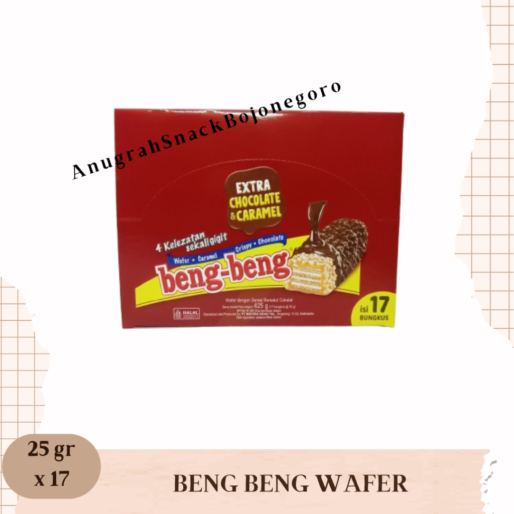 

Beng Beng Wafer Regular 25gr x 17