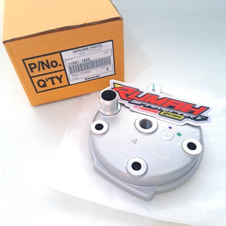 HEAD KOP STD SILVER GOLD NINJA 150 RR NEW/OLD ZX150 11001-1525 ORIGINAL KAWASAKI