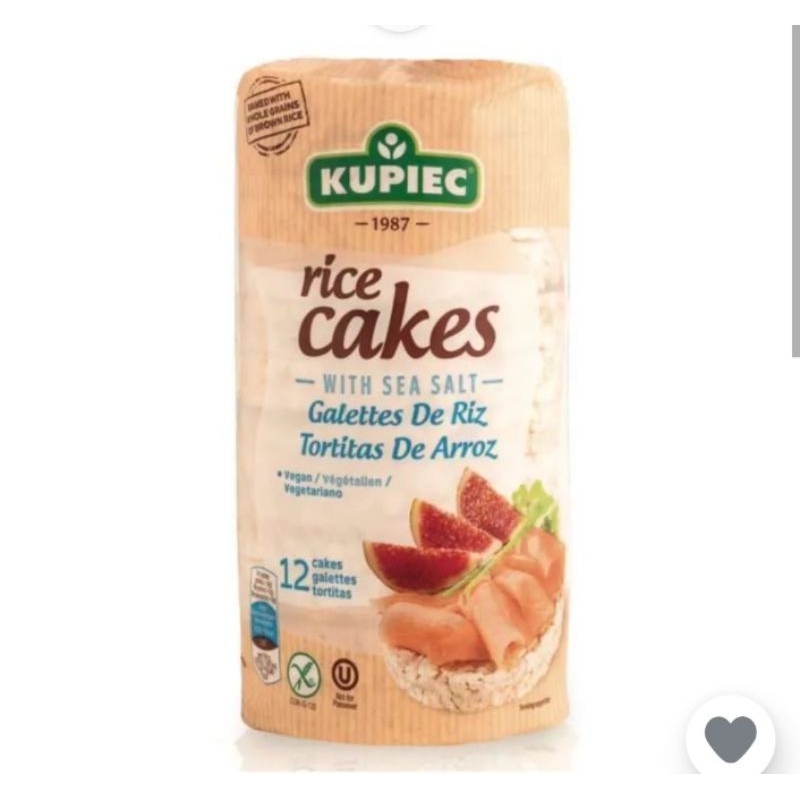 

kupiec rice cake sea salt 120gr