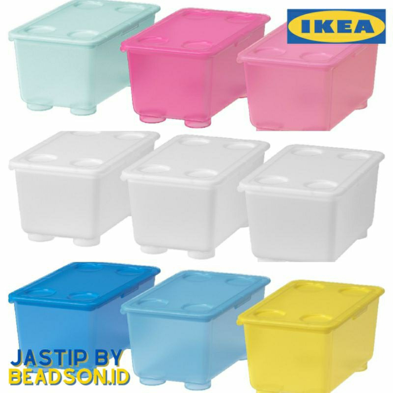 

Kotak mini penutup IKEA GLIS 17x10cm 1 set-3pcs