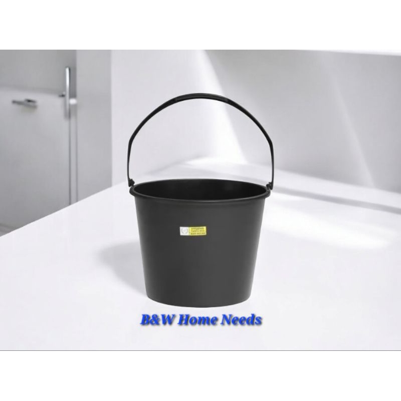 Ember Plastik Hitam Kiramas 8 liter 3008 HTM (Pengiriman Sameday - Instant Bogor)