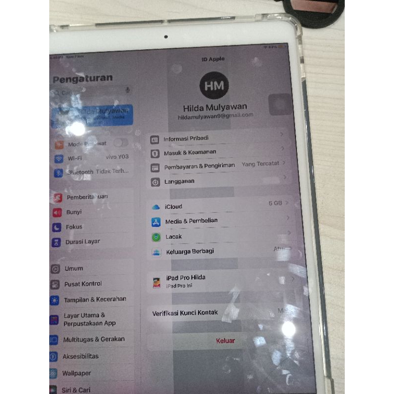 iPad Pro 2017 ibox 64 GB 10,5 inch Wi-Fi only minus layar