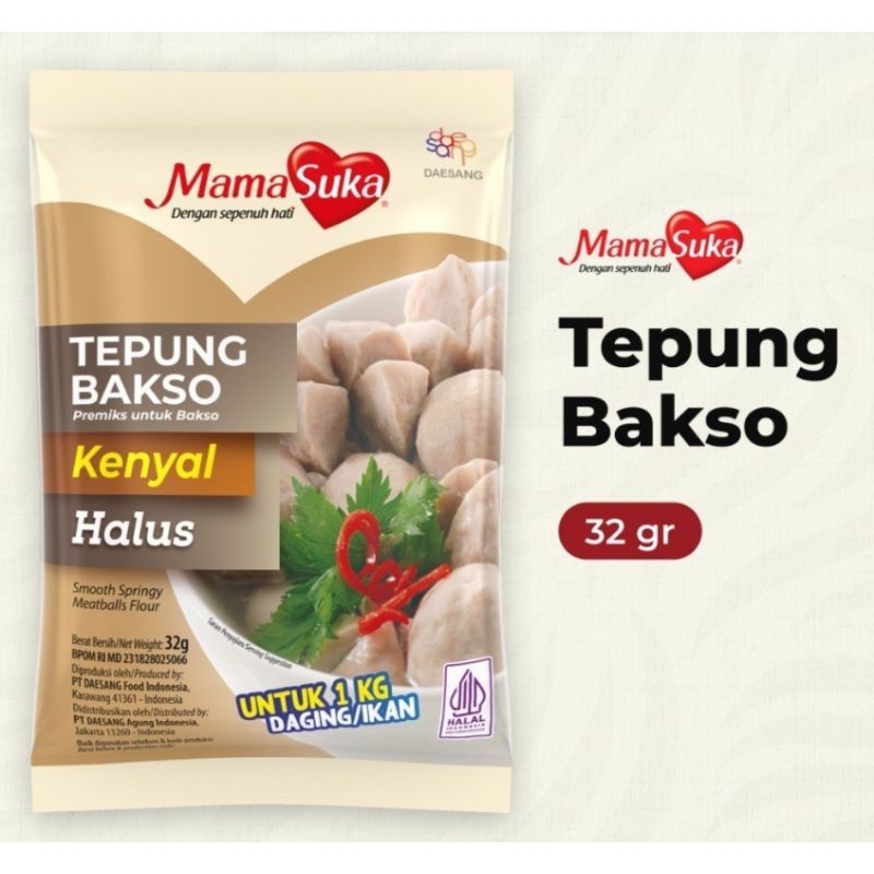 

Tepung Bakso - MamaSuka // 32 gr