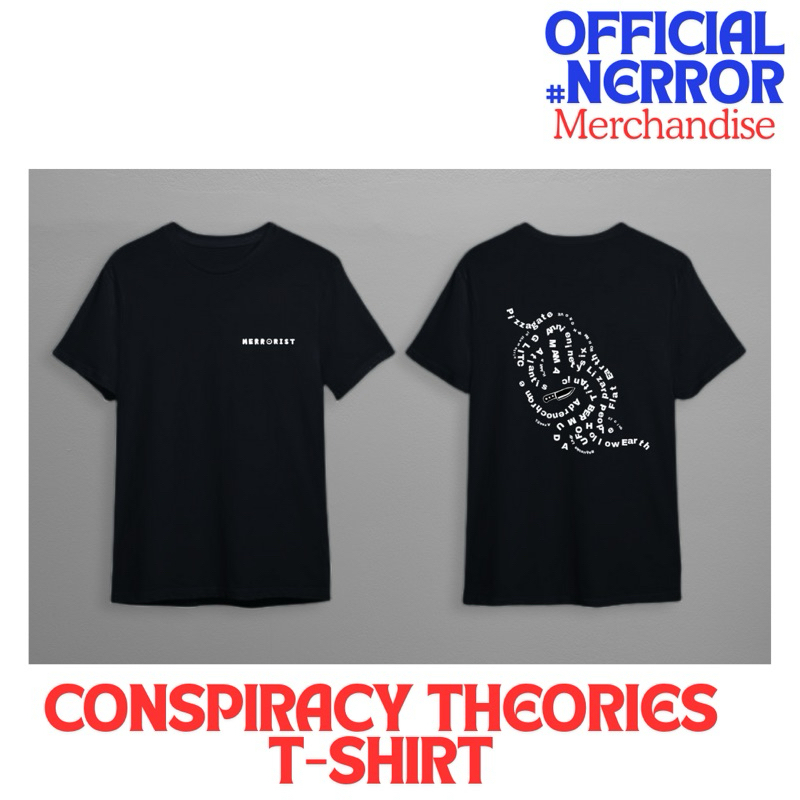CONSPIRACY T-SHIRT — OFFICIAL MERCHANDISE BY NESSIE JUDGE || #MerchNERRORIST