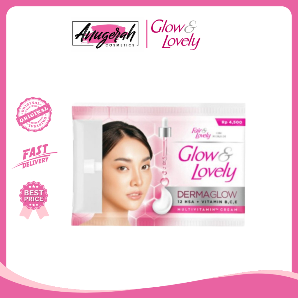 Glow & Lovely Krim Sachet 9g