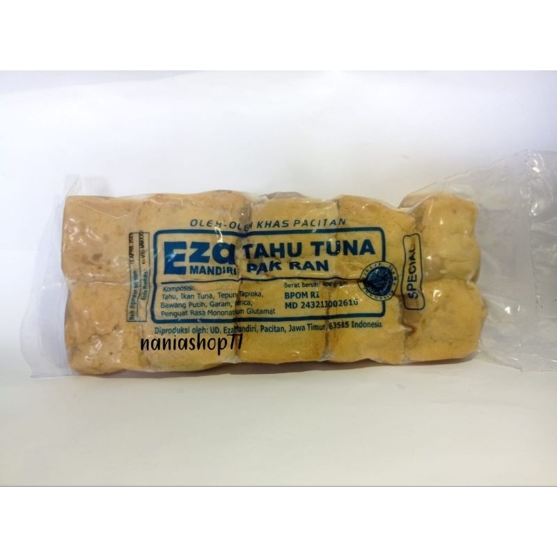 

Tahu Tuna Spesial EZA Pak Ran khas Pacitan