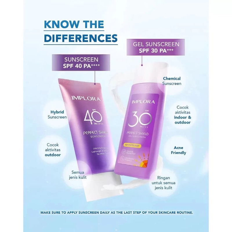 Implora sunscreen