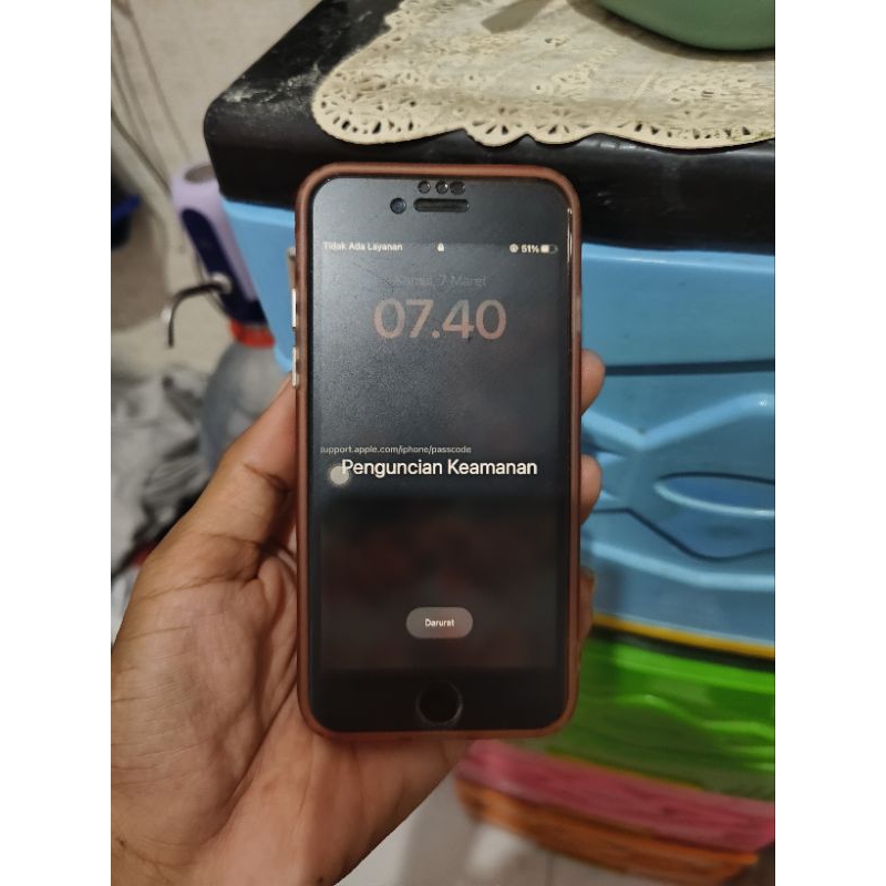 iphone 8 passcode dan lock icloud