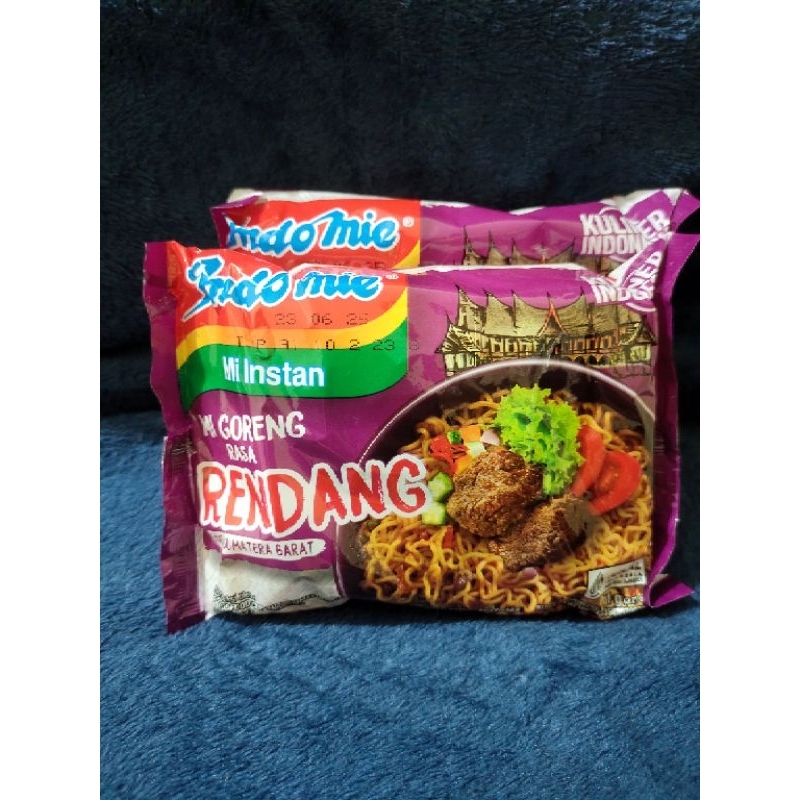 

Indomie goreng rendang