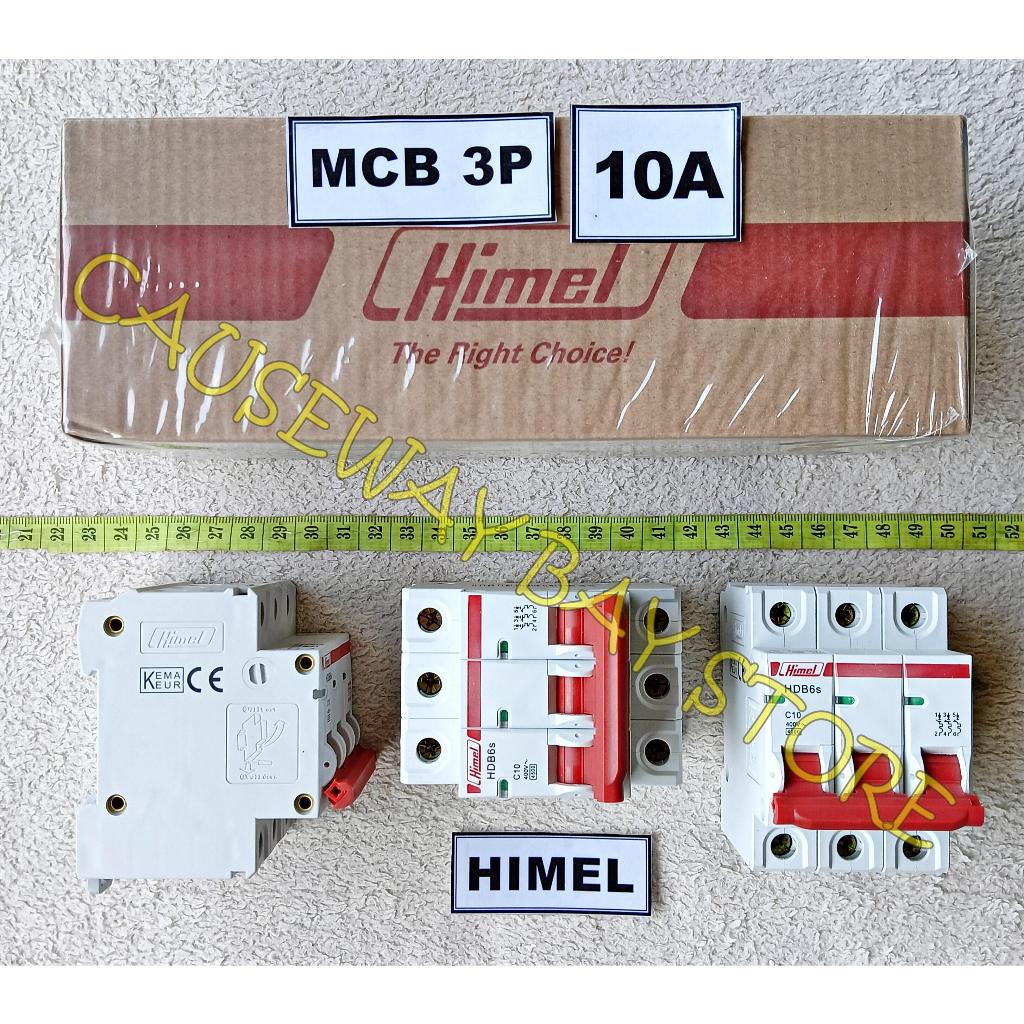 Mcb 3 Phase 10A HIMEL SNI