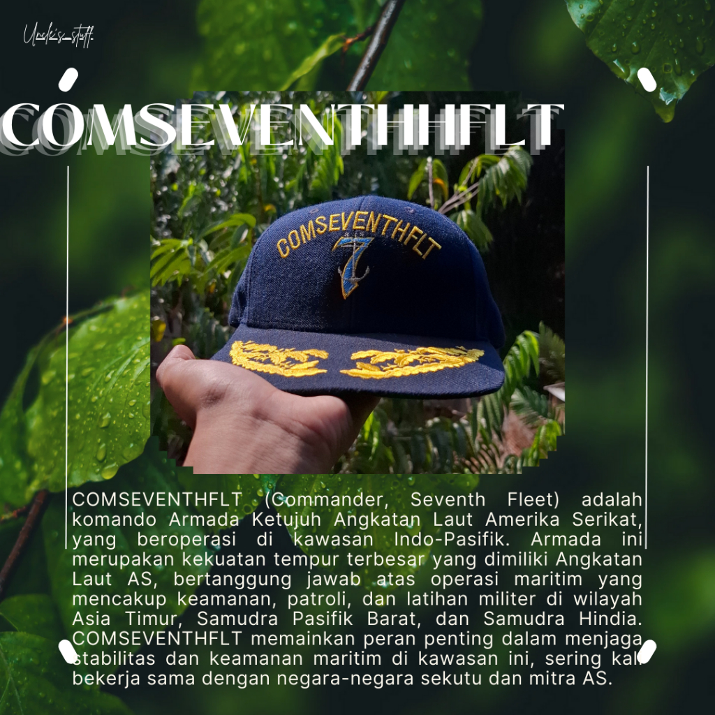 Topi US NAVY COMSEVENTHFLT