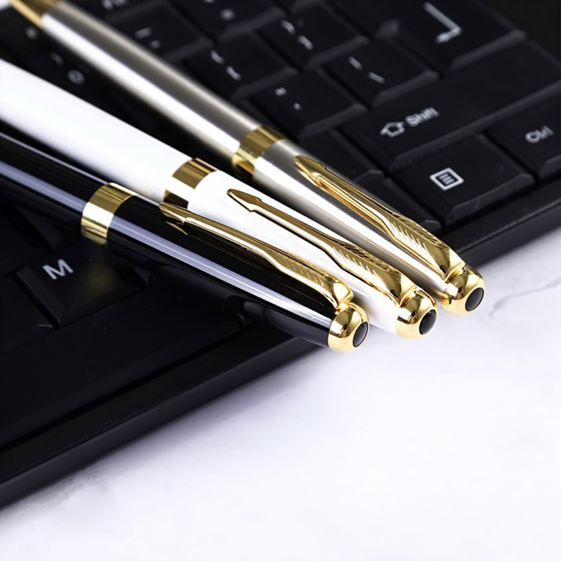 

D3W! WANG101 - GRATIS Ballpoint CHECKERS Business pen bolpen tip 1.0 mm tanda tangan dokumen bisnis