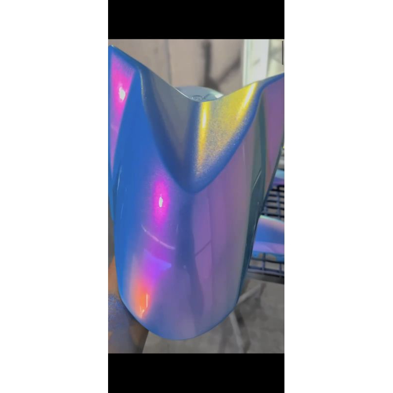 Cat Bunglon Sky Pink PU, Paket dasaran