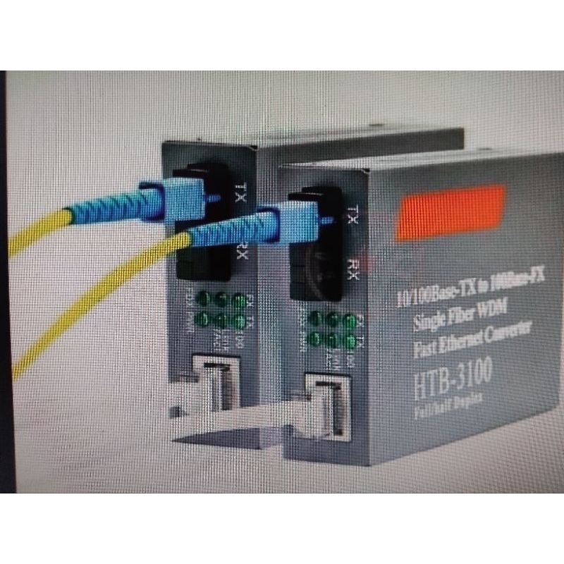 Media Converter HTB 3100|2sc 4lan|3sc 2lan|4sc 2lan|6sc 2lan|tanpa adaptor