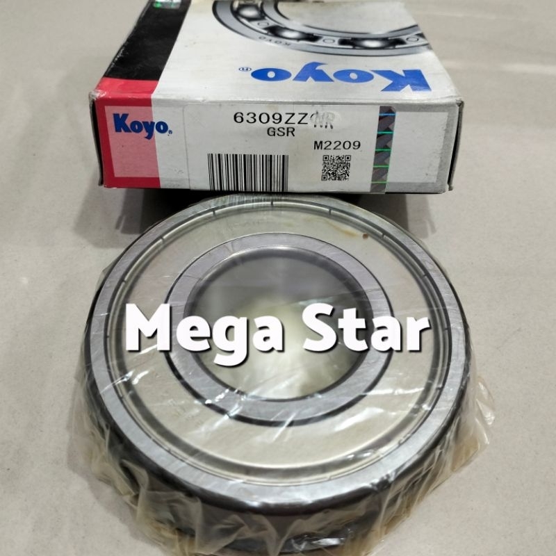 BEARING 6309 ZZNR / 6309ZZNR KOYO ASLI