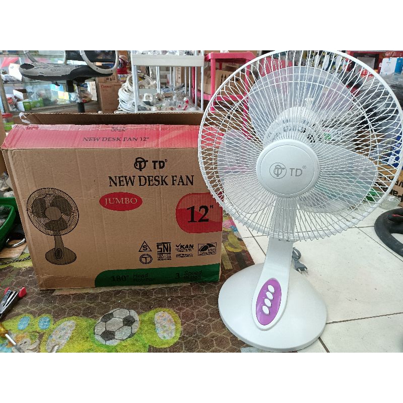 KIPAS TD DESKFAN MEJA DUDUK 12
