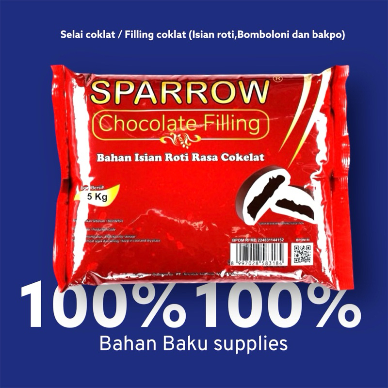 

SELAI COKLAT PASTA Repack 250gr / Selai Cokelat Isian & Olesan / Choco Filling