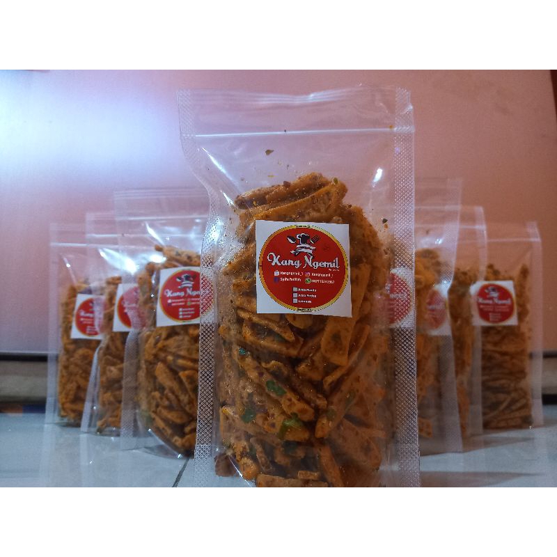 

Basreng pedas daun jeruk