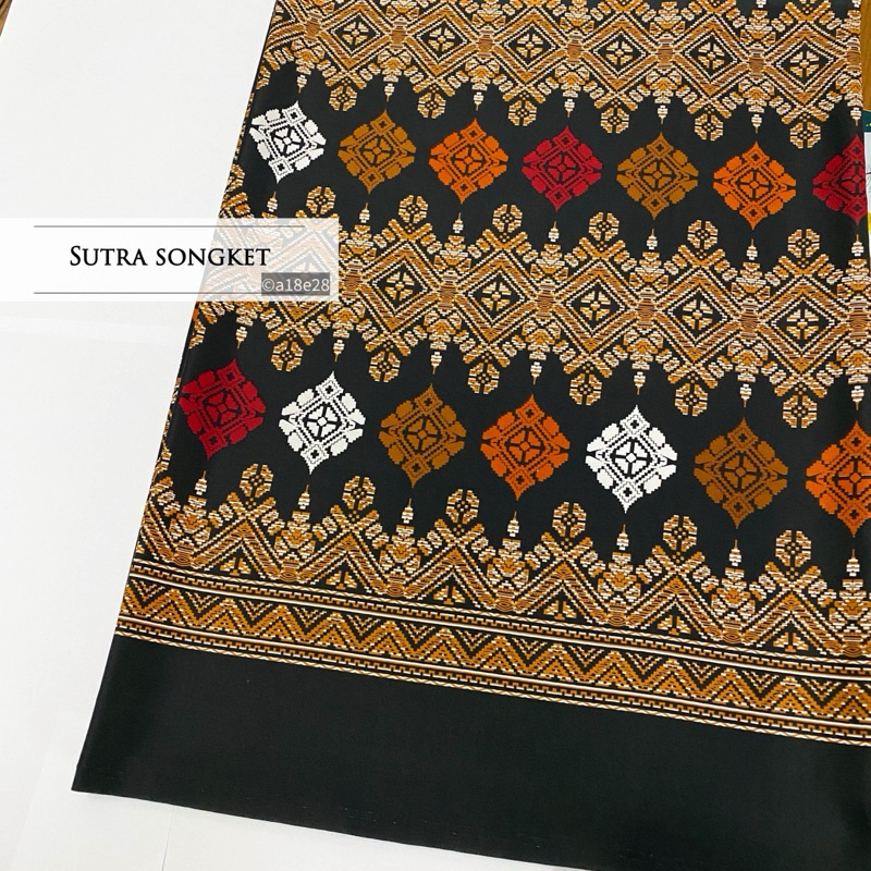 SUTRA SONGKET BATIK | BAHAN METERAN