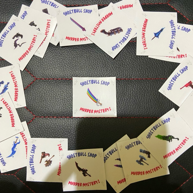 

Stiker Rainbow Knife Godly Mm2 Trade Murder Myster 2