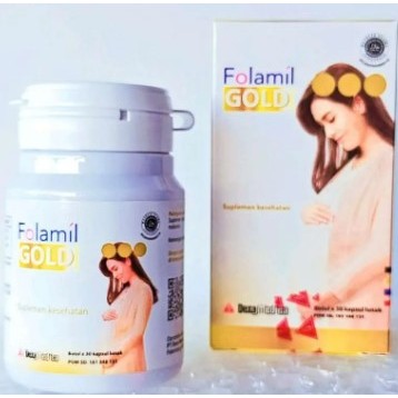 FOLAMIL GENIO GOLD ISI 30 KAPSUL