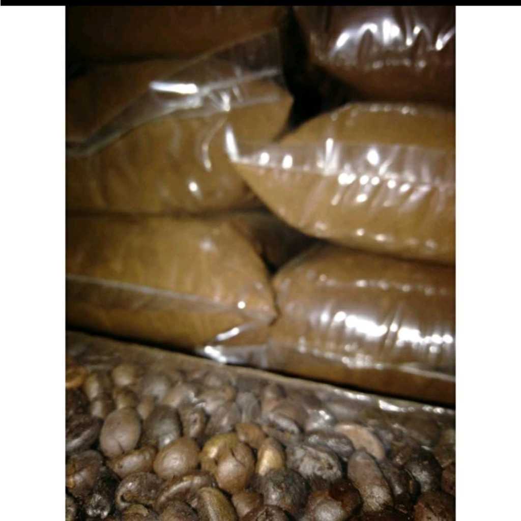 

KOPI HITAM SPESIAL KEMASAN 1 KG RASA DAN AROMA MANTAP COCOK UNTUK WARKOP