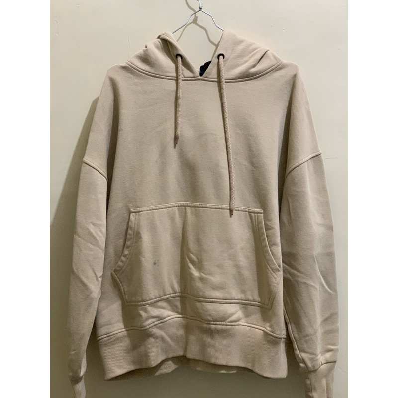 preloved hoodie 3second Lengan Panjang, Cream