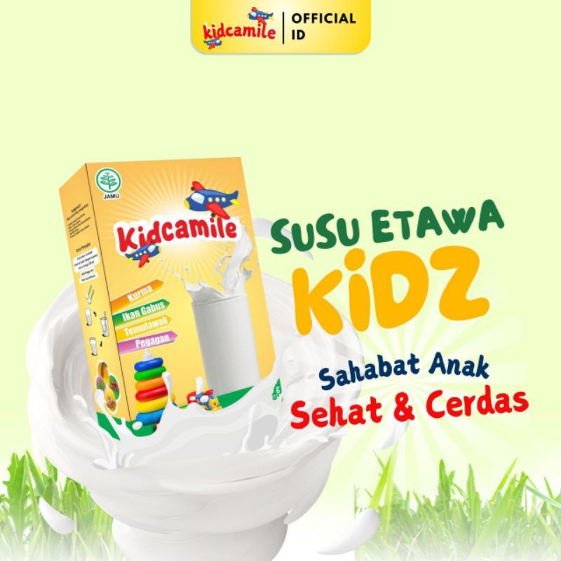 

Susu etawa for kids KidCamile susu gemuk anak herbal 210 gram
