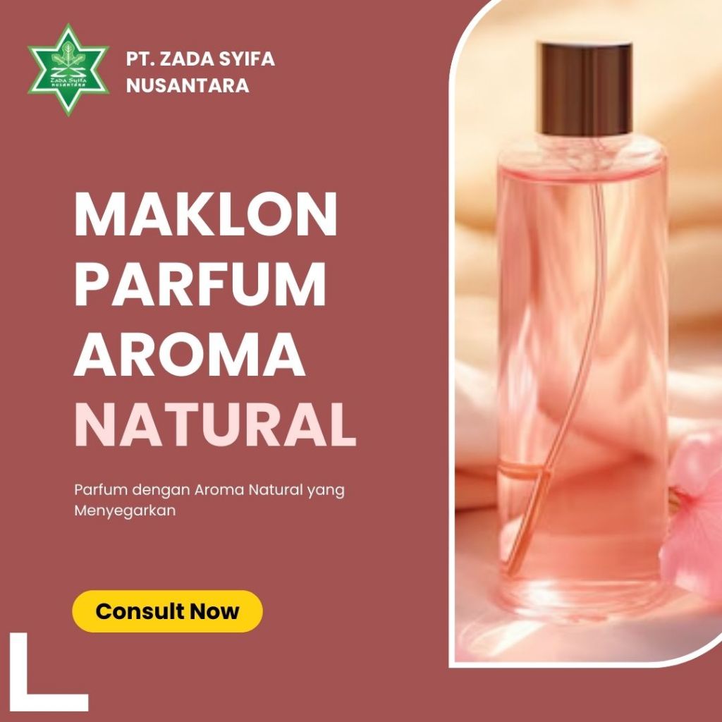 Maklon Parfum dengan Aroma Natural