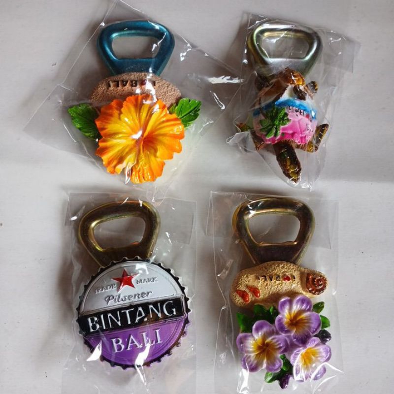 pembuka botol bukaan botol motif resin khas bali souvenir bali