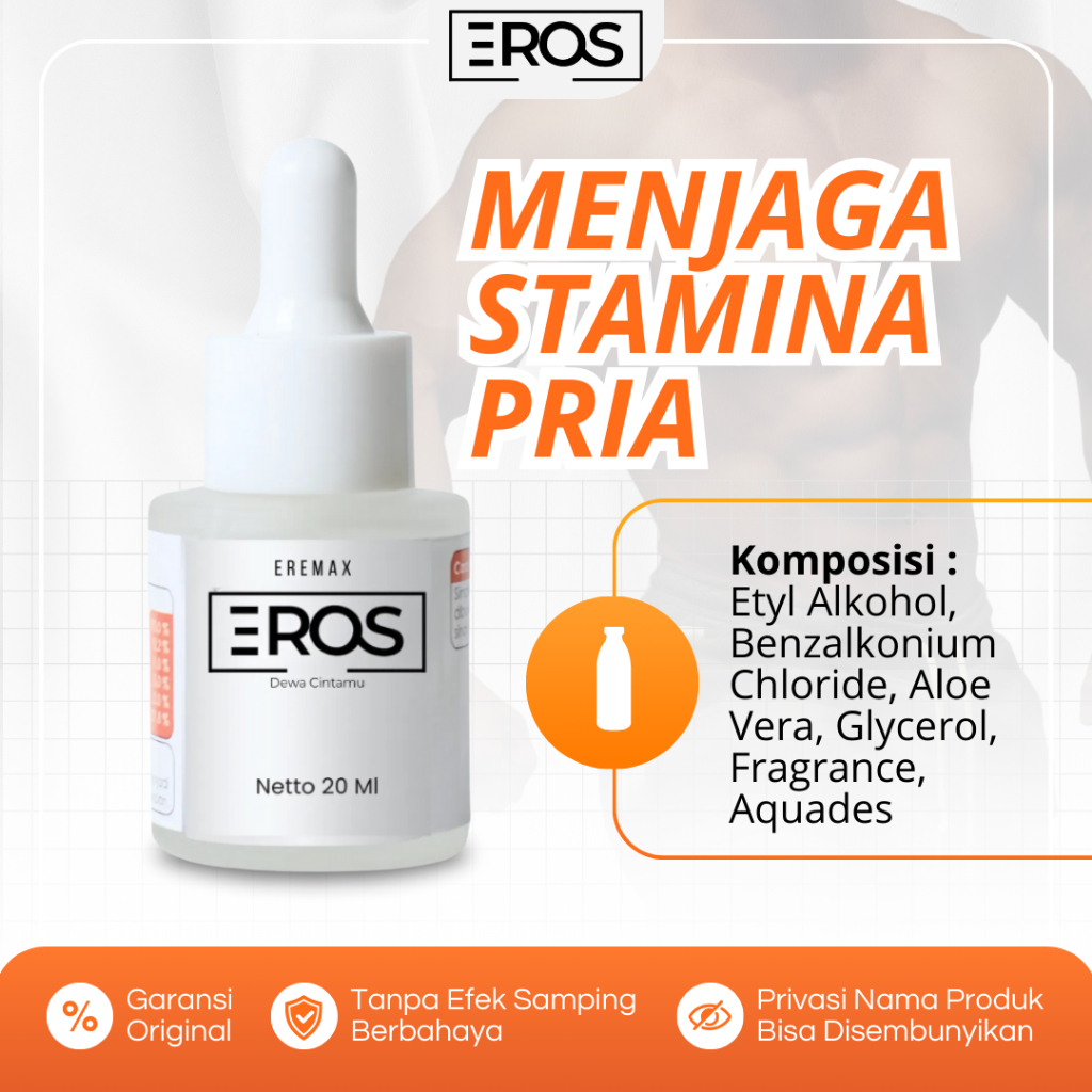 

EROS Vitality Eliksir Pria Dirancang Untuk Menjaga Stamina dan Kesehatan Pria 20ml Bundling Kopi