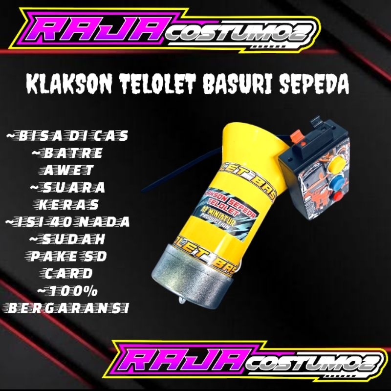 TELOLET BASURI  SEPEDA ANAK / BASURI SEPEDA ANAK / TELOLET BASURI SEPEDA ANAK