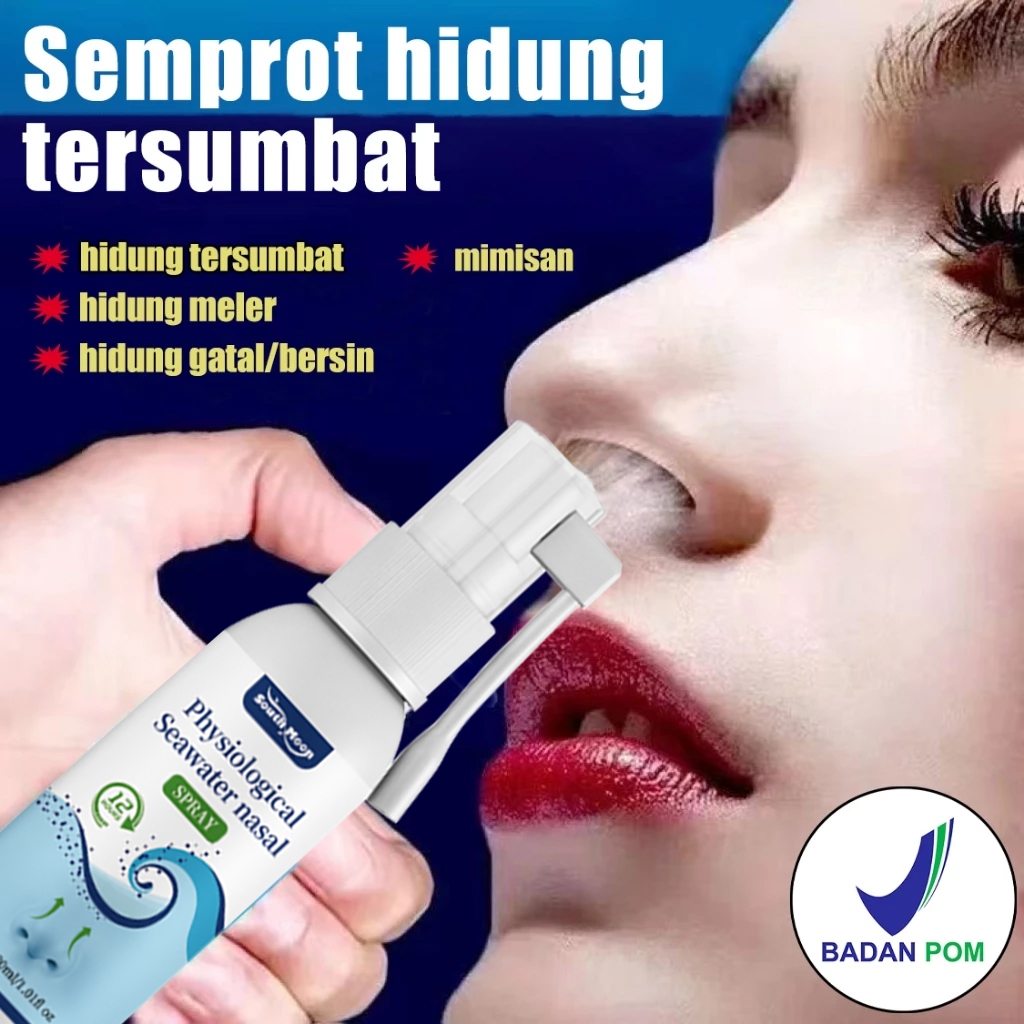 Nasal Spray Sinusheal Spray 30ml Obat Sinusitis Semprotan Hidung Paling Ampuh sedotan Ingus Nasal As
