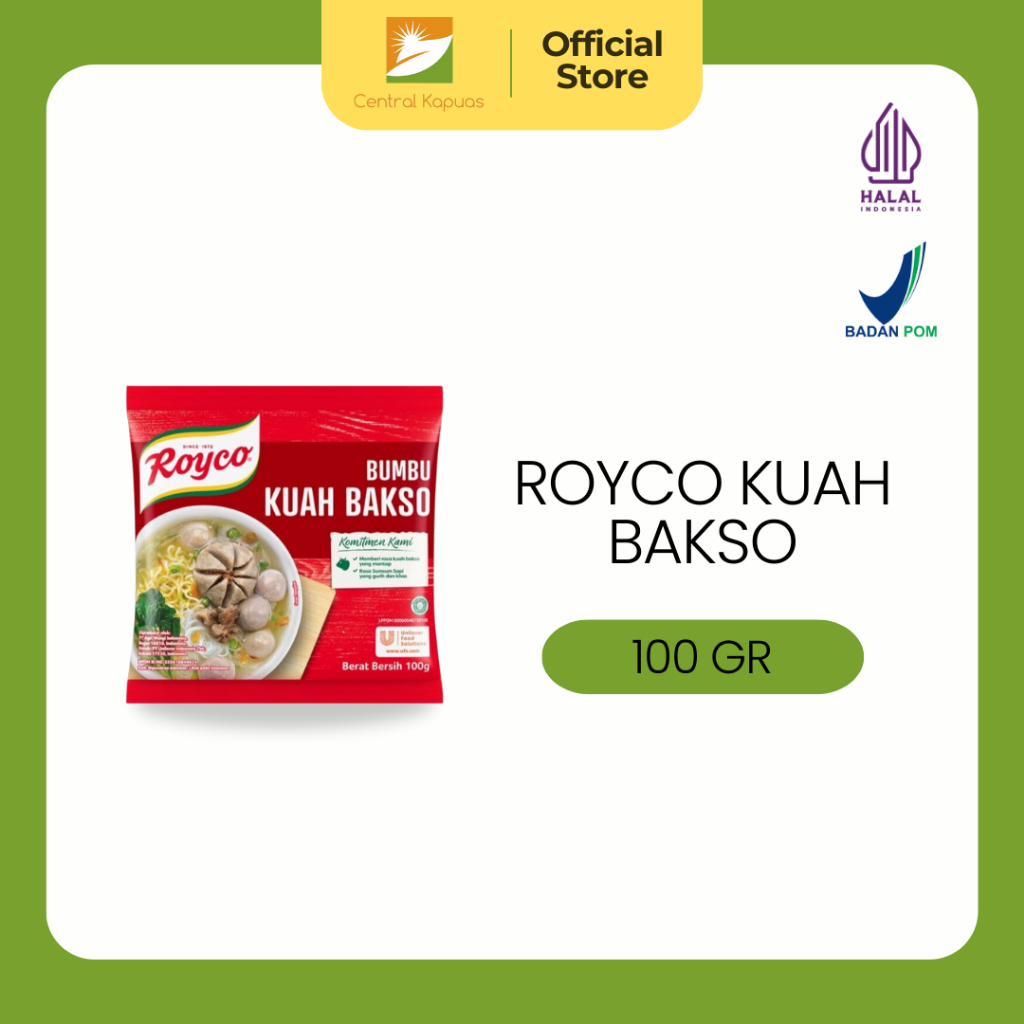 

ROYCO Bumbu Kuah Bakso 100gr